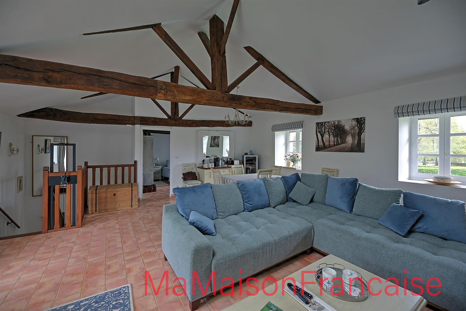 Luxury 2 bedroom duplex in grounds of chateau adjacent to 27 hole golf course