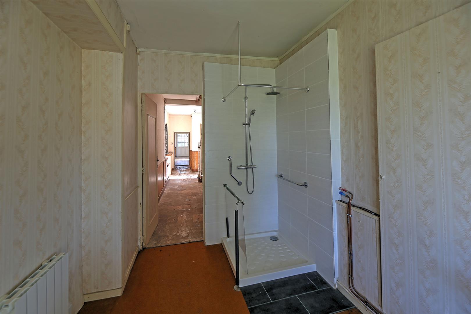 Imposing maison de maître in town with 3 receptions, 5bed/2 bath, surrounding gardens for updating