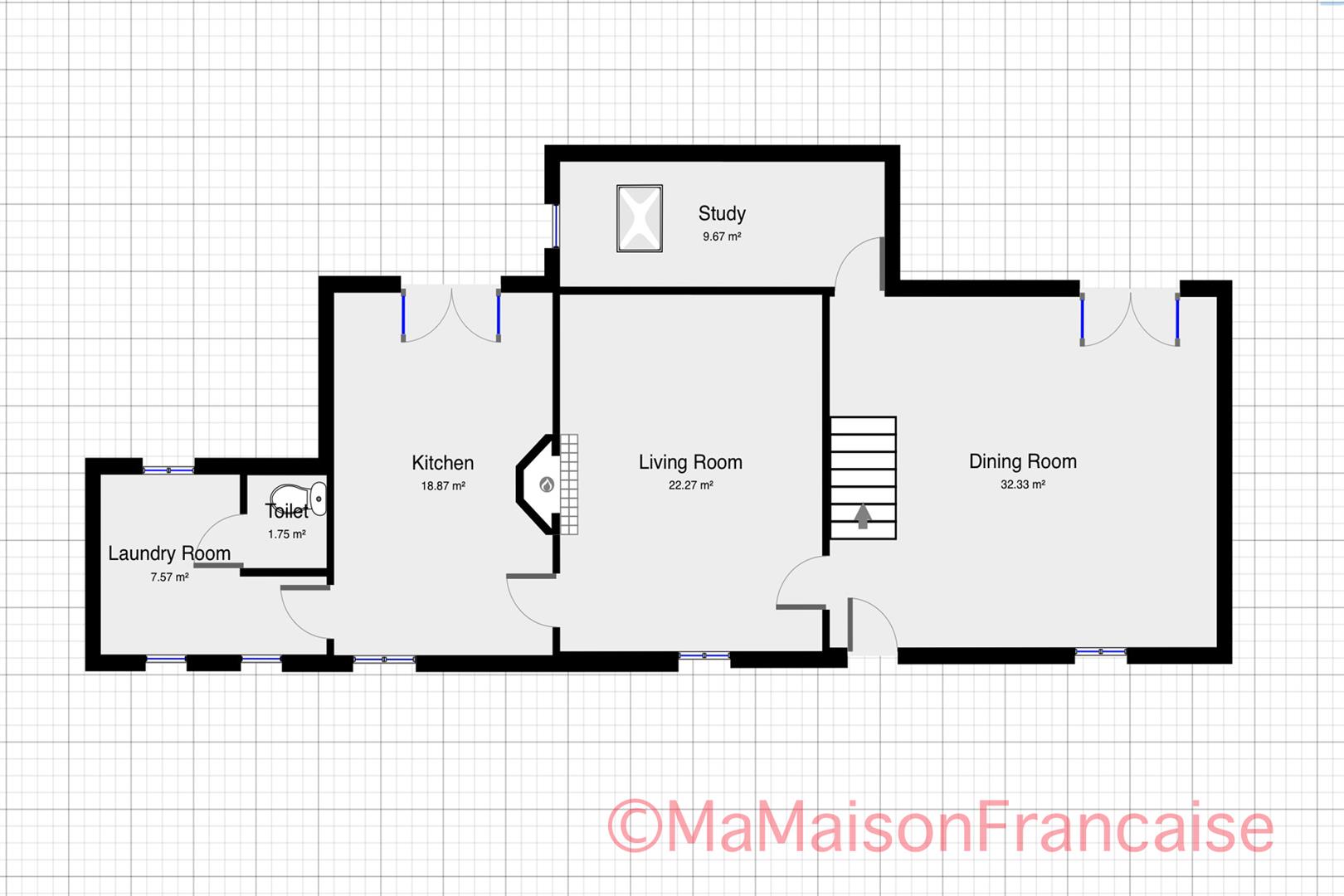 Detached 3bed/3bath village house with pool