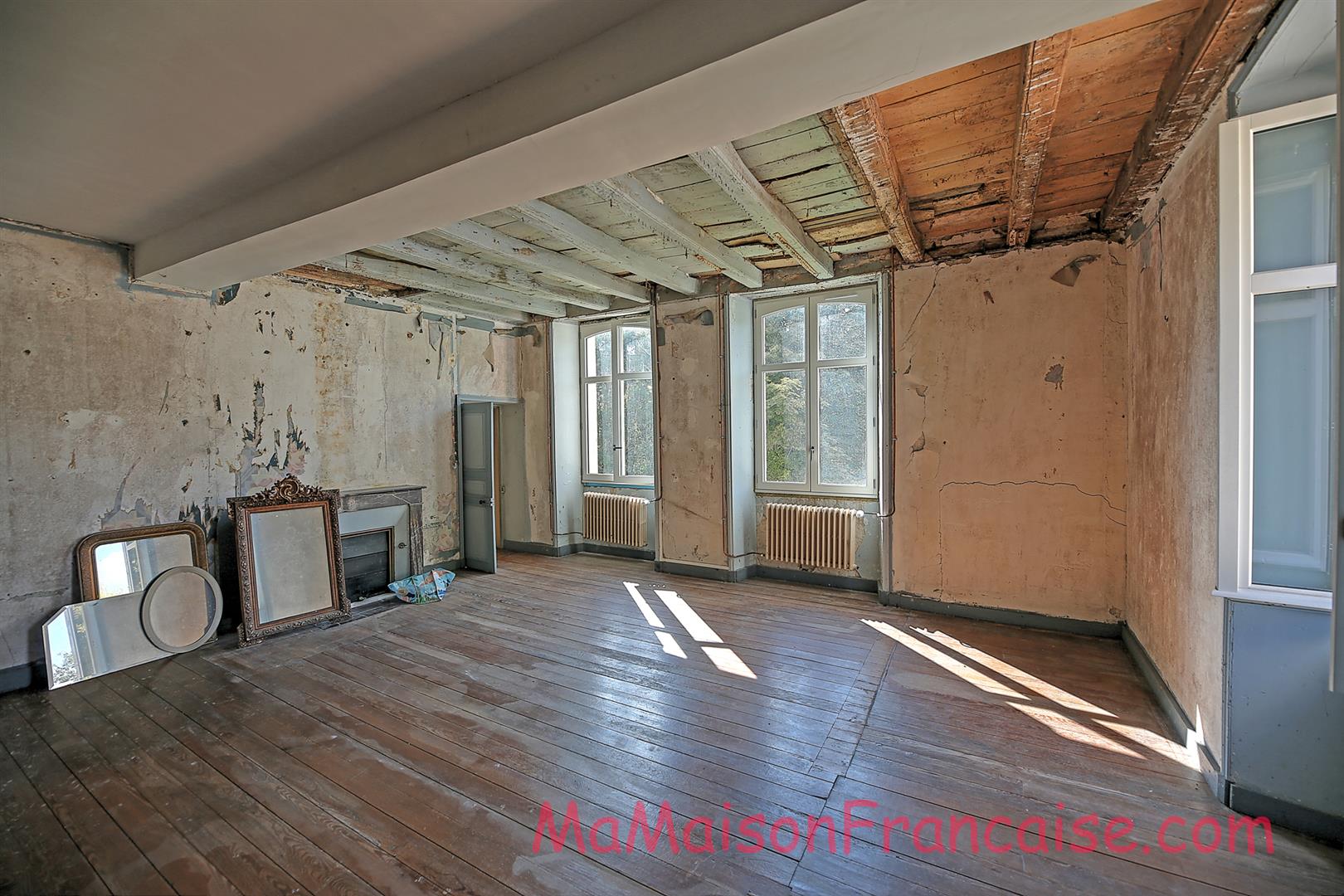 Magnificent Maison de Maître in a town offering spacious, light filled rooms, outbuildings & 5642m2 of land