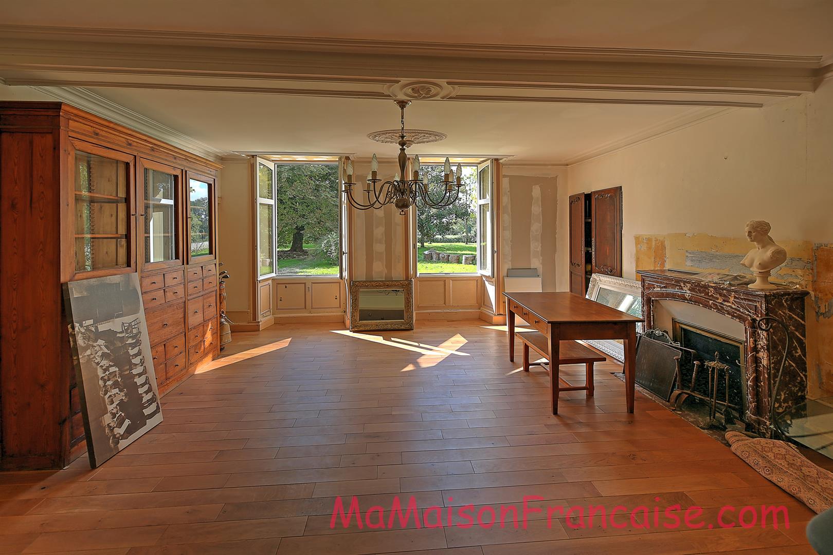 Magnificent Maison de Maître in a town offering spacious, light filled rooms, outbuildings & 5642m2 of land