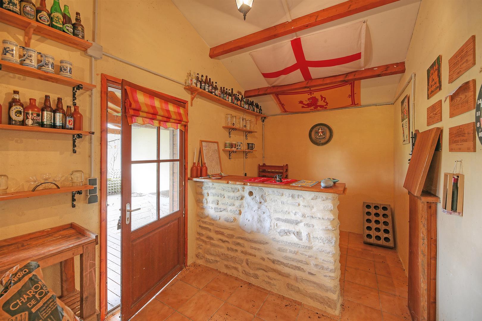 Spacious and light filled barn conversion with guest cottage and 2 acres of gardens.