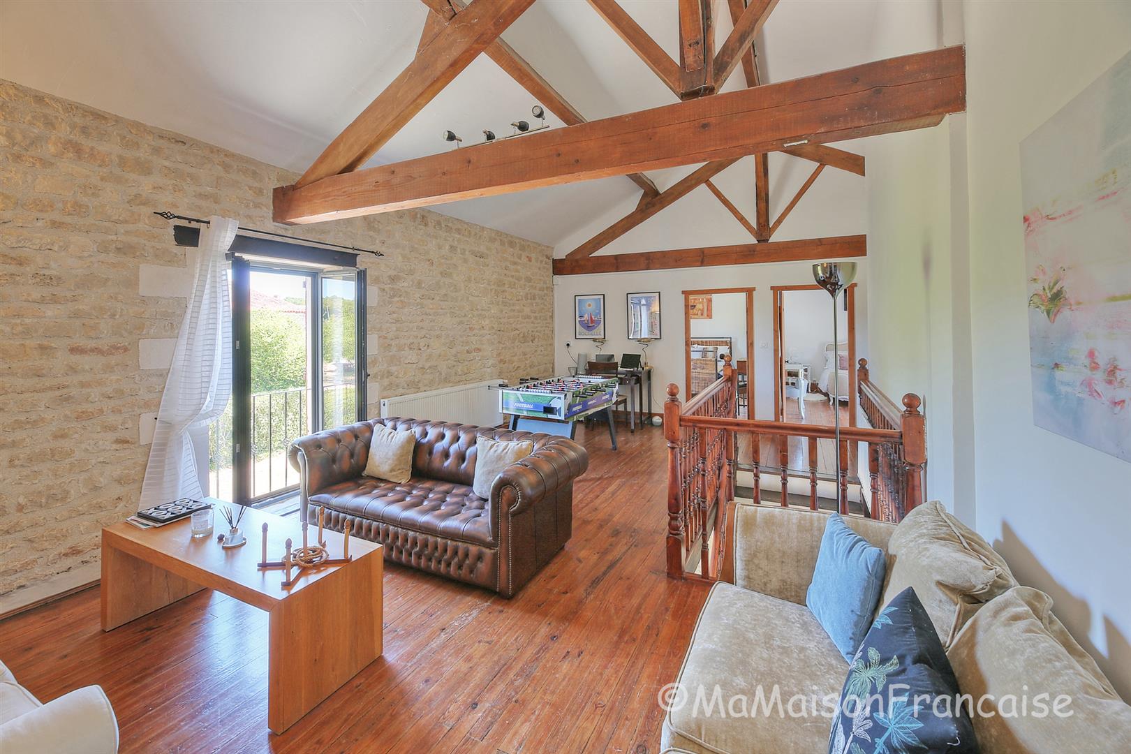 Stunning Detached Barn Conversion with Cottage, Heated Pool, 5 Beds, 4 Baths