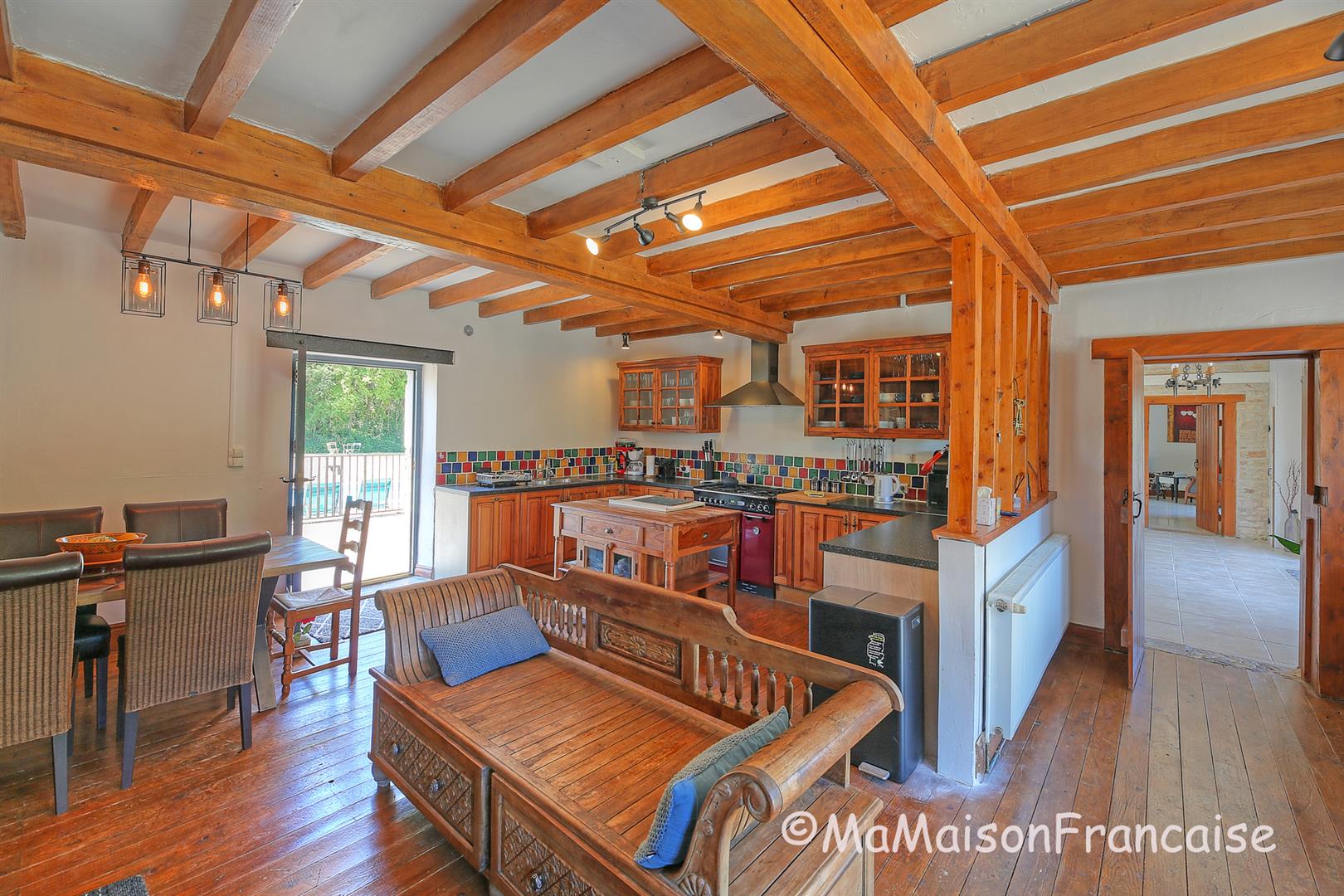 Stunning Detached Barn Conversion with Cottage, Heated Pool, 5 Beds, 4 Baths